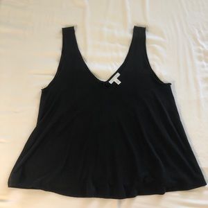 Abound Black Flowy Tank top